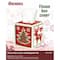 Orchidea Tissue Box Cover - Needlepoint (Halfstitch) Kit Christmas Time